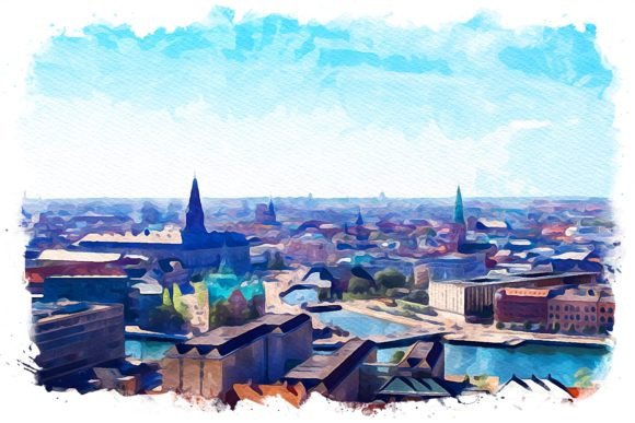 Copenhagen Denmark Exquisite Watercolor: A Designer’s Real-Use Review