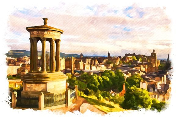 Edinburgh UK Exquisite Watercolor: A Designer’s Honest Take