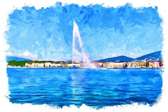 Geneva Switzerland Exquisite Watercolor: A Designer’s Real-Use Review