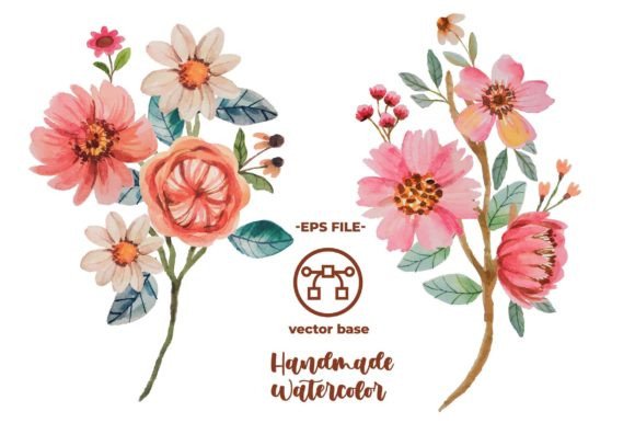 h1Watercolor Flower Bouquet Clipart for Creative Sellers and Digital Product Makers/h1