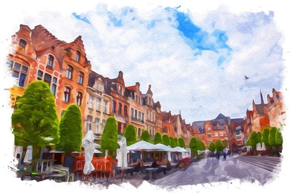 Leuven Belgium Exquisite Watercolor: A Designer’s Real-World Embroidery Review