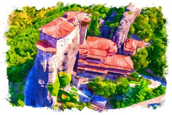 Meteora Greece Exquisite Watercolor: A Designer’s Honest Take