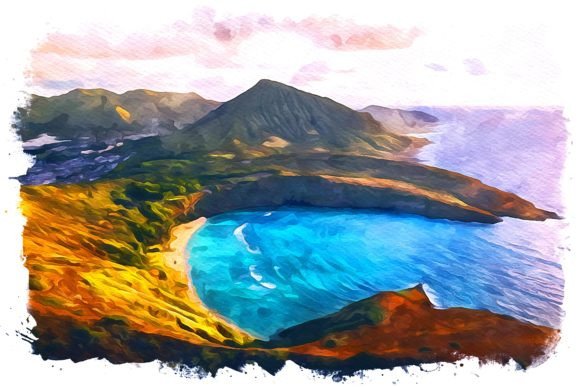 Oahu U.S.A. Watercolor: A Designer’s Honest Embroidery Review