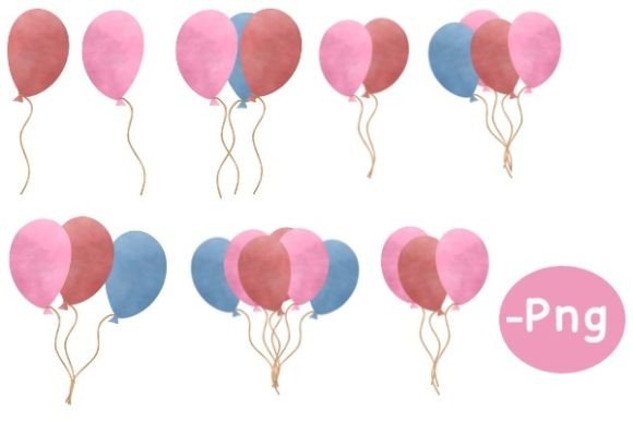 Watercolor Balloon: A Fresh Illustration for Modern Branding and Campaign Visuals